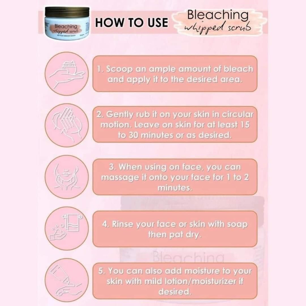 K-Beaute Bleaching Whipped Cream, 250G- Face & Body 2X Whitening