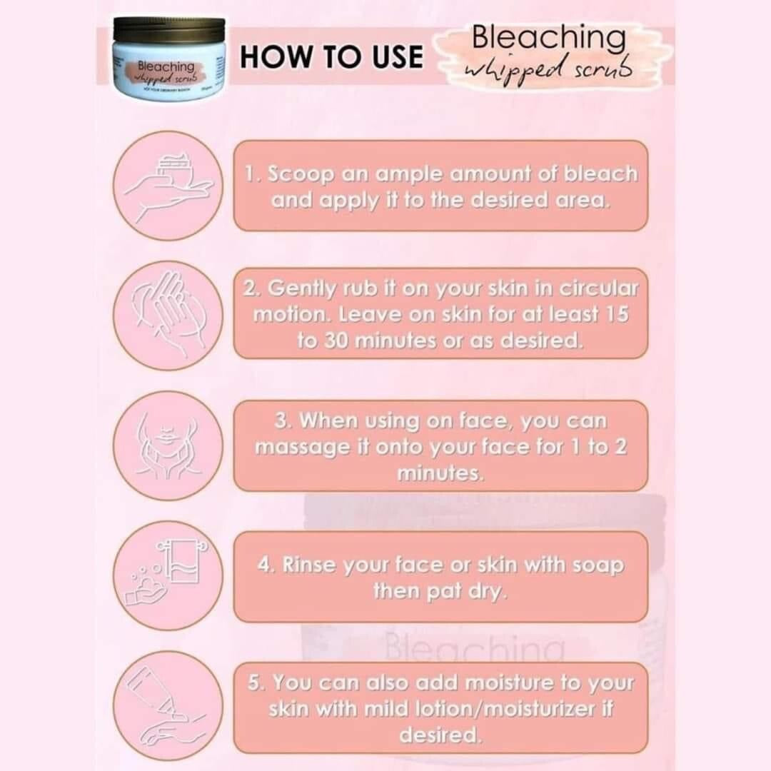 K-Beaute Bleaching Whipped Cream, 250G- Face & Body 2X Whitening